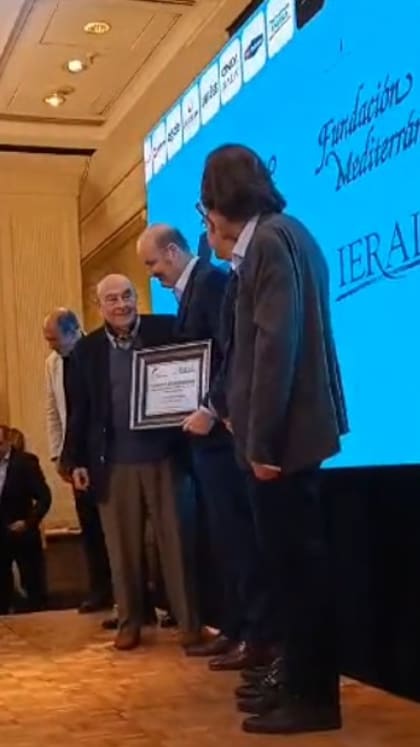 Domingo Cavallo y Federico Sturzenegger, en el Alvear