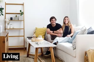 Antes de empezar su vida juntos, potenciaron este dos ambientes con una obra orientada a la integración