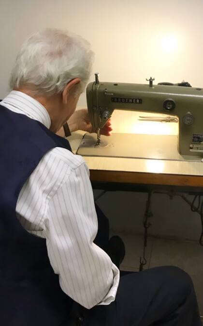 Don Antonio y su sastrería en Recoleta