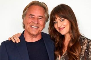 Don Johnson fue a ver la nueva película de su hija, Dakota, y lo echaron del cine