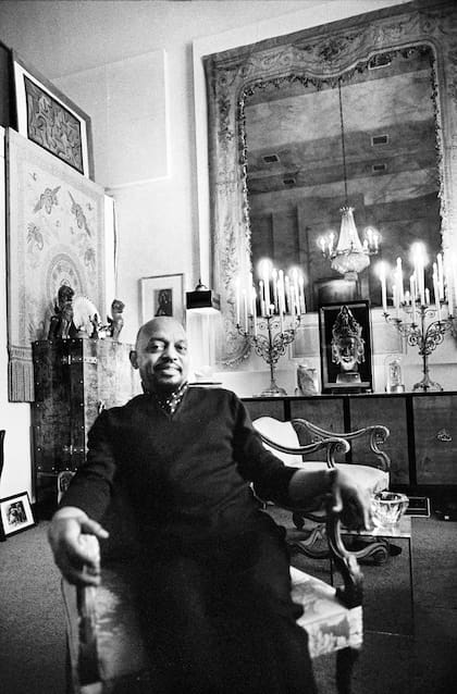 Don Shirley, en su lujoso departamento de Manhattan