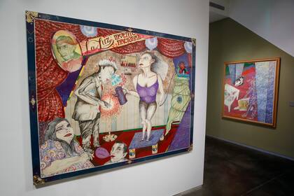 Donadas y repatriadas, se exhiben obras del artista Julio Paz en el Museo Sívori