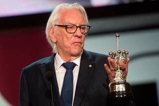 Donald Sutherland es leyenda en San Sebastián