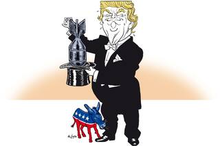 Donald Trump repite la fórmula del ataque distractor