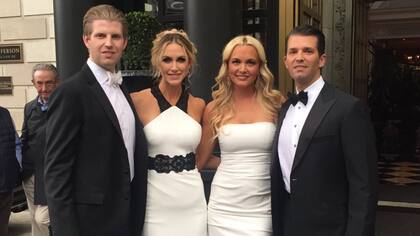 Donald Jr. y Eric Trump dirigirán el imperio de su padre mientras él gobierne