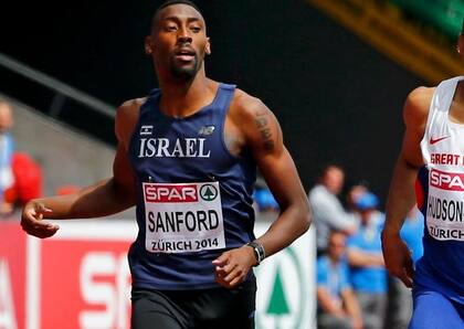 Donald Sanford, norteamericano de nacimiento, corre por Israel