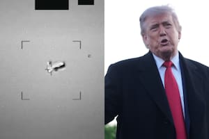 Trump habló sobre la desclasificación de archivos sobre ovnis