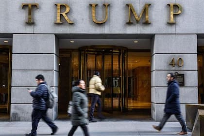 El líder republicano heredó las empresas de su padre, Fred Trump.