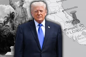 Trump celebra el homenaje que le hicieron en la “Pequeña Venezuela” de Florida