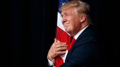 Donald Trump. Contra todas las encuestas se conviritó en el nuevo presidente de los EE.UU.