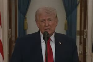 Donald Trump habla en cadena nacional sobre la guerra en Irán