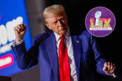 Donald Trump estará en el Super Bowl