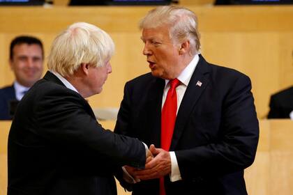 Donald Trump ha manifestado en el pasado su predilección por el primer ministro británico Boris Johnson