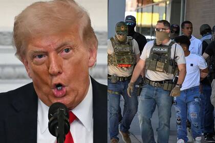 Donald Trump incrementó sus esfuerzos para cumplir los objetivos del ICE