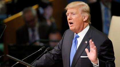 Donald Trump habló por primera vez ante la Asamblea General de la ONU