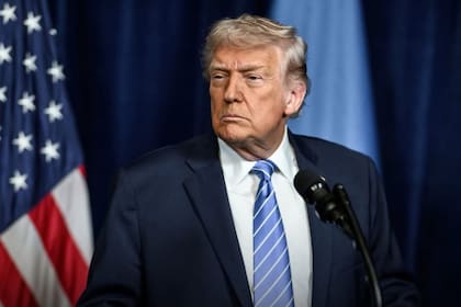 Donald Trump, presidente norteamericano.