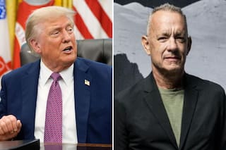 Donald Trump, contento con la cancelación de una ceremonia en homenaje a Tom Hanks