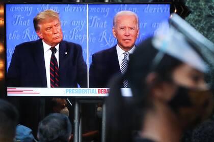 El presidente hizo uso de las redes sociales al fin del debate para mostrar cómo se sintió en el encuentro