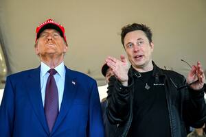 Donald Trump y Elon Musk (Brandon Bell/Pool vía AP, Archivo)