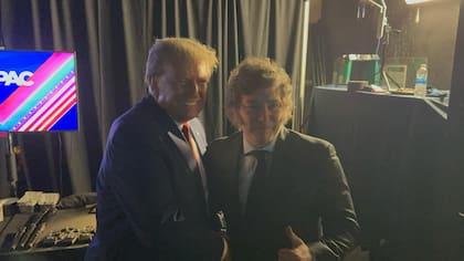Donald Trump y Javier Milei