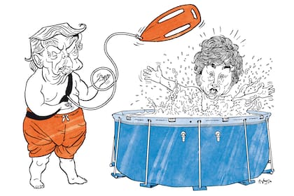 Donald Trump y Javier Milei