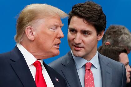 Donald Trump y Justin Trudeau