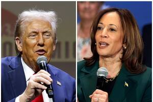 Donald Trump y Kamala Harris, los candidatos presidenciales de estas elecciones 2024 en EE.UU. (AFP / AP)