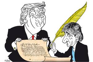 Trump hace valer su rescate a Milei