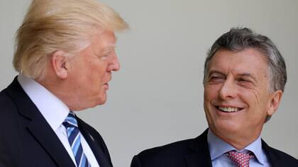 Donald Trump y Mauricio Macri