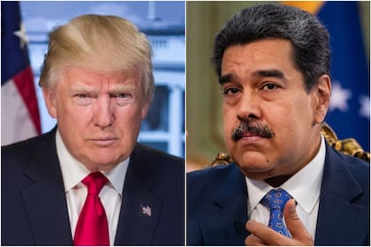 Donald Trump y Nicolás Maduro