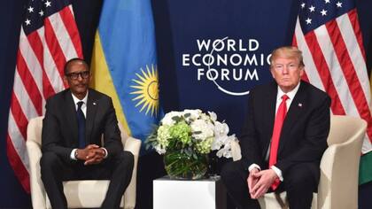 Donald Trump y Paul Kagame no han logrado llegar a un acuerdo