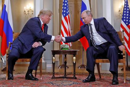 Donald Trump y Vladimir Putin