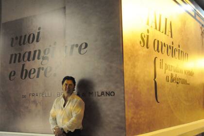 Donato de Santis, en su nuevo restaurante