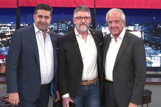 El presidente Macri, otro hincha visitante que no estará en la final