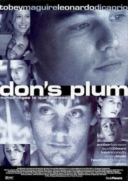 Don's Plum: la película que Leonardo DiCaprio y Tobey Maguire protagonizaron y que prefirían olvidar