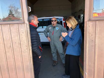 Doría y sus colaboradores se preparan para salir rumbo a Polonia