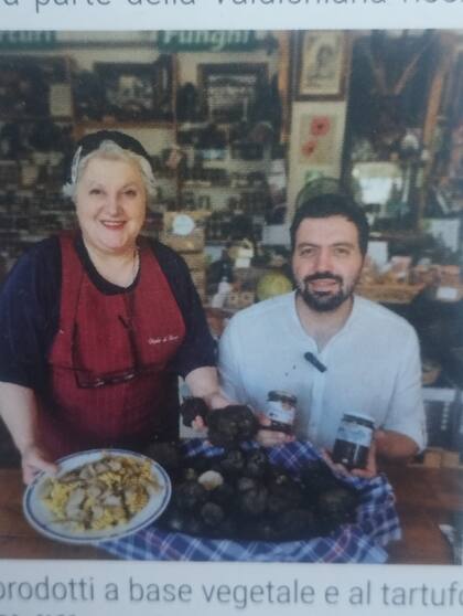 Doriana y Walter, de la firma Moretti en Fabro (Italia)