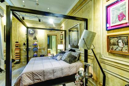 “Dormitorio de la chica Uma”, de Javier Iturrioz, inspirado en Haut Marais, el barrio cool de París, y en la joven que lo habita.