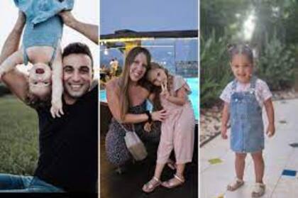 Doron Asher, su esposo y sus hijas