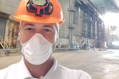 Doroshenko dice que la clave para mantenerse seguro en el reactor es no entrar en pánico