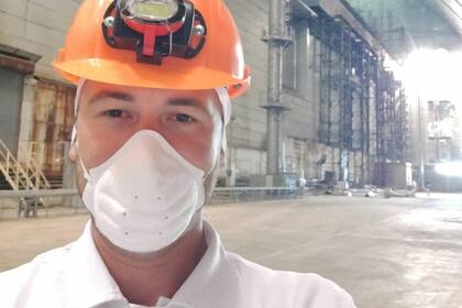 Doroshenko dice que la clave para mantenerse seguro en el reactor es no entrar en pánico.
