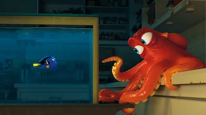 Dory y el pulpo Hank, los nuevos protagonistas de una historia que nos lleva de regreso a un mundo submarino muy entrañable