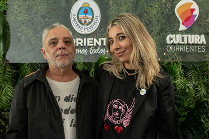 Dos agentes transprovinciales, Raúl Flores y Natalia Albanese, en el lanzamiento de ArteCO en Malba