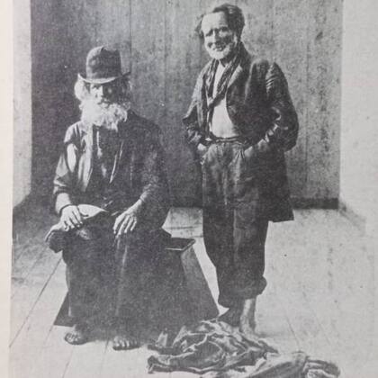 Dos atorrantes de Buenos Aires, a fines del siglo XIX