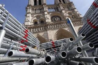 Así avanza la reconstrucción de la famosa catedral de Notre Dame de París