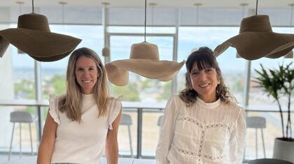 Dos de las arquitectas que participaron del proyecto.