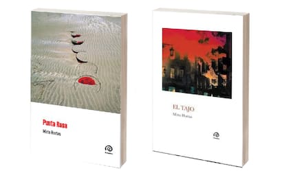 Dos de los libros de Mirta Hortas