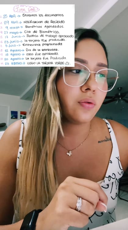 Dos días después de tener la entrevista con Uscis, la colombiana recibió una notificación de que su caso había sido aprobado