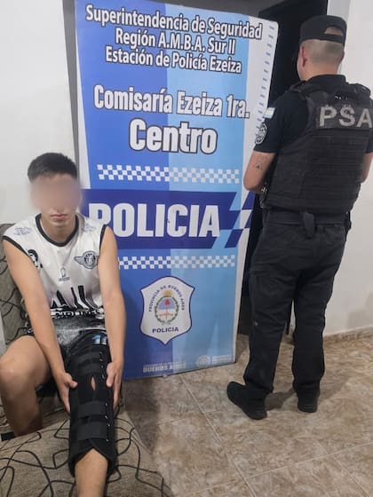 Dos fueron detenidos durante el allanamiento