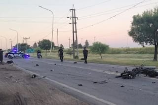 Dos muertos en una colisión frontal de motos en la ruta nacional 11